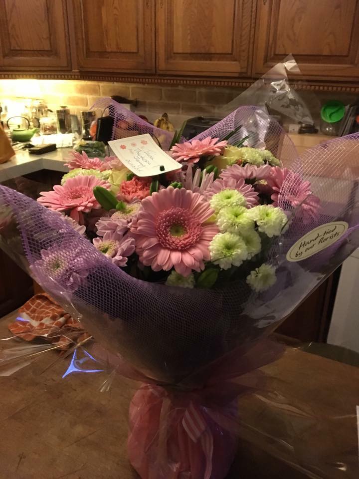 Flowers in the treatment space